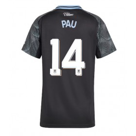 Damen Fußballbekleidung Aston Villa Pau Torres #14 Auswärtstrikot 2025-26 Kurzarm